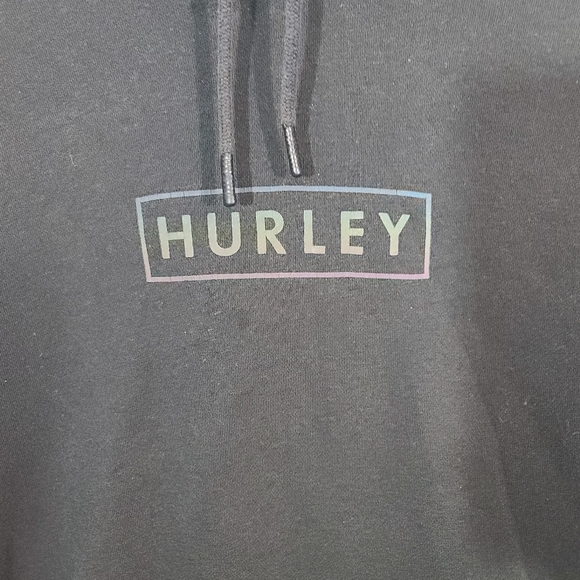 Hurley Men's Hoodie Sweatshirt Med - Picture 4 of 5